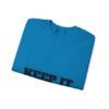 سويت شيرت برقبة دائرية بشعار رياضي - "حافظ على لياقتك... فقط حافظ على لياقتك"" fitness slogan crewneck sweatshirt — "keep it shirt...just keep the fittness up"