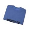 سويت شيرت برقبة دائرية بشعار رياضي - "حافظ على لياقتك... فقط حافظ على لياقتك"" fitness slogan crewneck sweatshirt — "keep it shirt...just keep the fittness up"