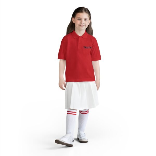 truth fitness polo — youth jersey polo shirt