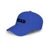 ahead embroidered low profile baseball cap – bold vintage lettering hat