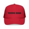 young boss trucker cap — 'young boss' face design