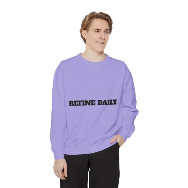11689237968245831180_2048.jpeg Refine Daily Sweatshirt — Minimal Motivational Crewneck