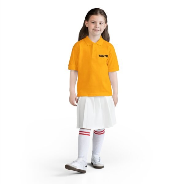 truth fitness polo — youth jersey polo shirt