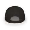 ahead embroidered low profile baseball cap – bold vintage lettering hat