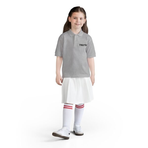 truth fitness polo — youth jersey polo shirt
