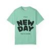 تيشيرت "يوم جديد" - تيشيرت ملهم "يوم جديد... أنت جديد دائمًا" a new day t shirt — "a new day... a new you always" inspirational tee