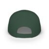 ahead embroidered low profile baseball cap – bold vintage lettering hat