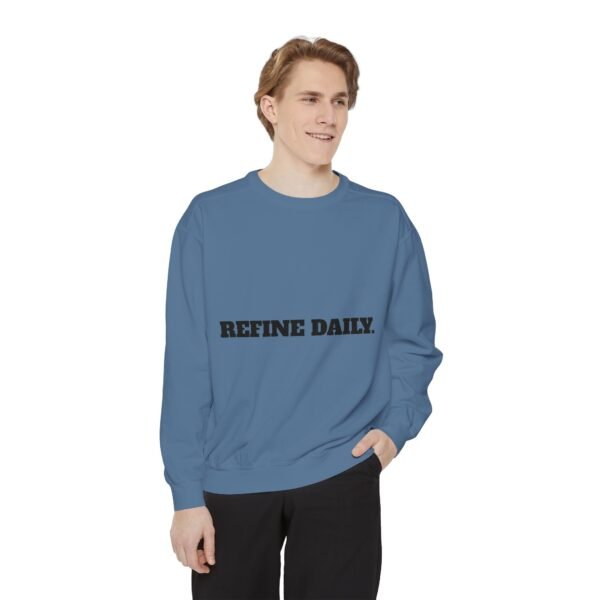 13398576881840355552_2048.jpeg Refine Daily Sweatshirt — Minimal Motivational Crewneck