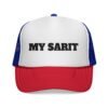trucker cap — "my sarit" retro mesh snapback hat