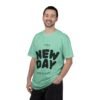تيشيرت "يوم جديد" - تيشيرت ملهم "يوم جديد... أنت جديد دائمًا" a new day t shirt — "a new day... a new you always" inspirational tee