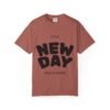 تيشيرت "يوم جديد" - تيشيرت ملهم "يوم جديد... أنت جديد دائمًا" a new day t shirt — "a new day... a new you always" inspirational tee