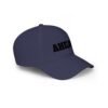 ahead embroidered low profile baseball cap – bold vintage lettering hat