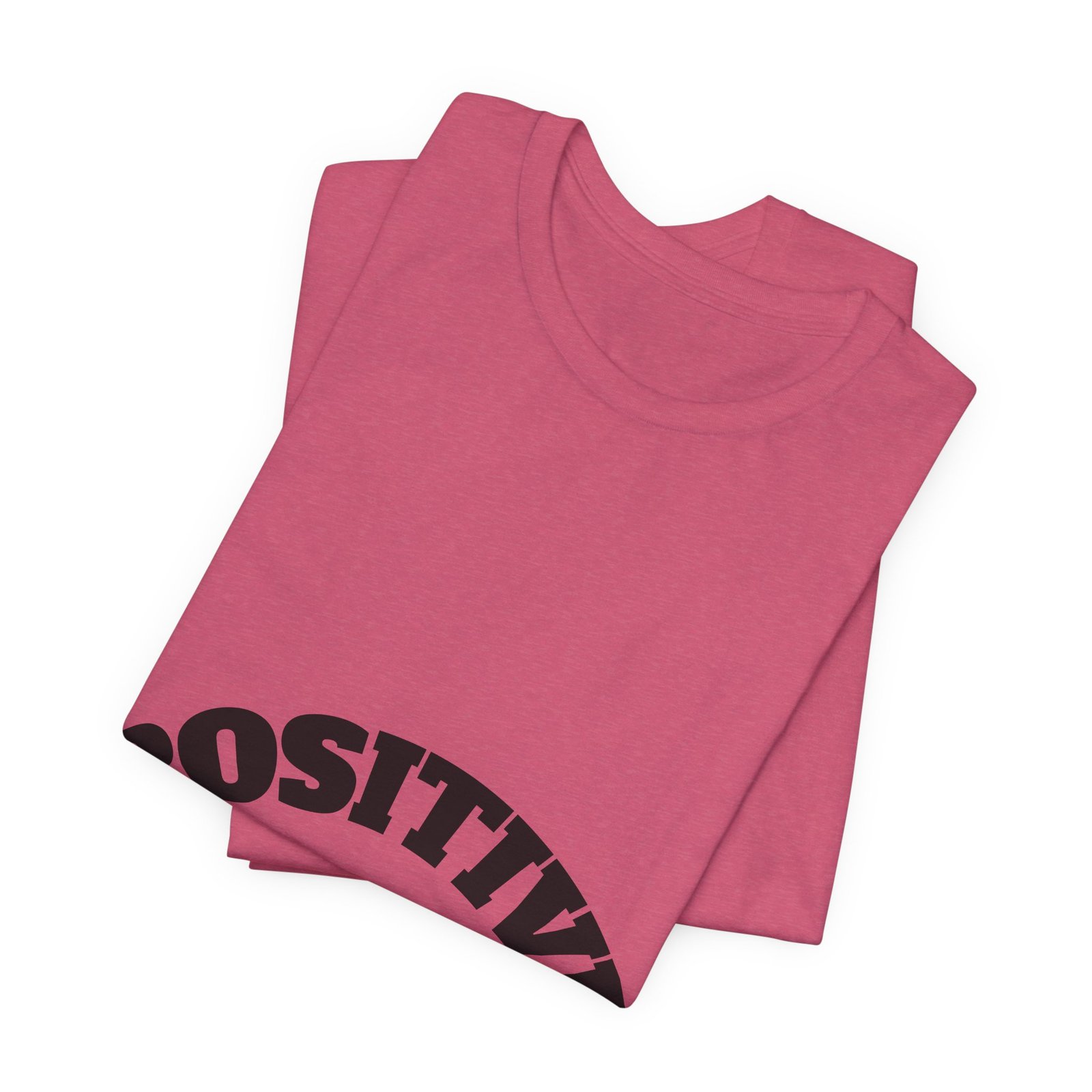 positive arc tee — minimalist inspirational short sleeve shirt