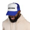 young boss trucker cap — 'young boss' face design