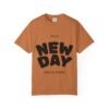 تيشيرت "يوم جديد" - تيشيرت ملهم "يوم جديد... أنت جديد دائمًا" a new day t shirt — "a new day... a new you always" inspirational tee
