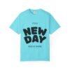 تيشيرت "يوم جديد" - تيشيرت ملهم "يوم جديد... أنت جديد دائمًا" a new day t shirt — "a new day... a new you always" inspirational tee