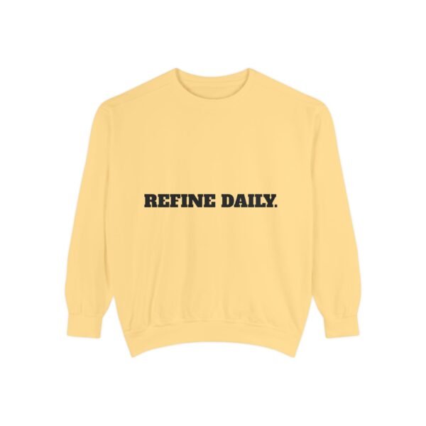 17549380702139451908_2048.jpeg Refine Daily Sweatshirt — Minimal Motivational Crewneck