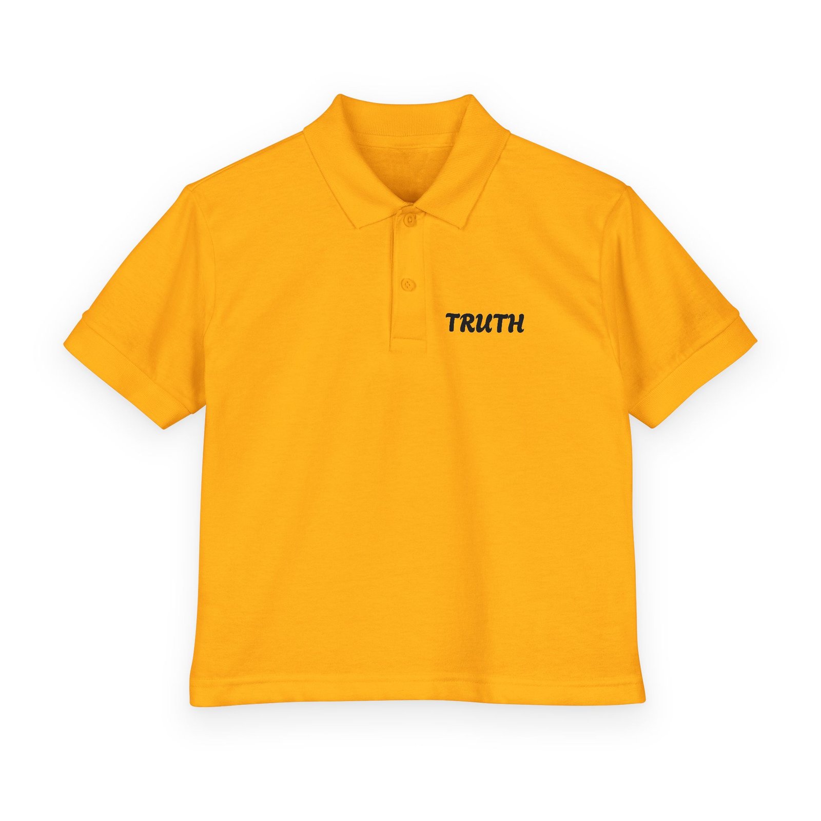truth fitness polo — youth jersey polo shirt