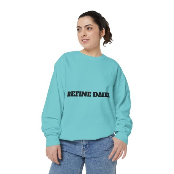 18056181714588747533_2048.jpeg Refine Daily Sweatshirt — Minimal Motivational Crewneck