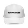 young boss trucker cap — 'young boss' face design