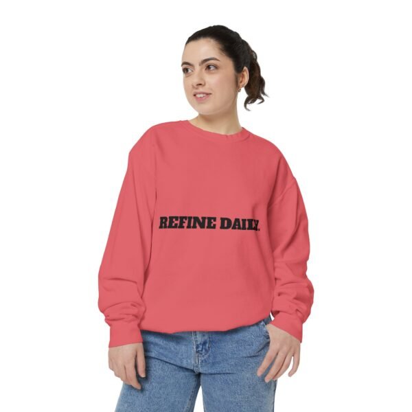 18245898509407304531_2048.jpeg Refine Daily Sweatshirt — Minimal Motivational Crewneck