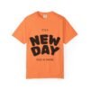 تيشيرت "يوم جديد" - تيشيرت ملهم "يوم جديد... أنت جديد دائمًا" a new day t shirt — "a new day... a new you always" inspirational tee