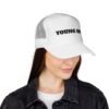 young boss trucker cap — 'young boss' face design