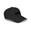 ahead embroidered low profile baseball cap – bold vintage lettering hat
