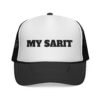 trucker cap — "my sarit" retro mesh snapback hat