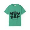 تيشيرت "يوم جديد" - تيشيرت ملهم "يوم جديد... أنت جديد دائمًا" a new day t shirt — "a new day... a new you always" inspirational tee