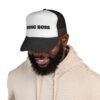 young boss trucker cap — 'young boss' face design