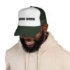 young boss trucker cap — 'young boss' face design