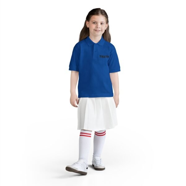 truth fitness polo — youth jersey polo shirt