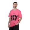 تيشيرت "يوم جديد" - تيشيرت ملهم "يوم جديد... أنت جديد دائمًا" a new day t shirt — "a new day... a new you always" inspirational tee
