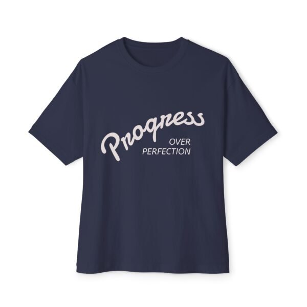 progress over perfection t shirt | typographic motivational tee