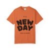 تيشيرت "يوم جديد" - تيشيرت ملهم "يوم جديد... أنت جديد دائمًا" a new day t shirt — "a new day... a new you always" inspirational tee