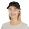 ahead embroidered low profile baseball cap – bold vintage lettering hat