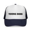 young boss trucker cap — 'young boss' face design
