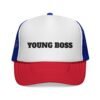 young boss trucker cap — 'young boss' face design