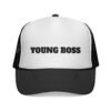 young boss trucker cap — 'young boss' face design