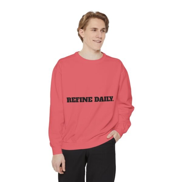 8739291397359483776_2048.jpeg Refine Daily Sweatshirt — Minimal Motivational Crewneck