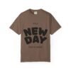 تيشيرت "يوم جديد" - تيشيرت ملهم "يوم جديد... أنت جديد دائمًا" a new day t shirt — "a new day... a new you always" inspirational tee