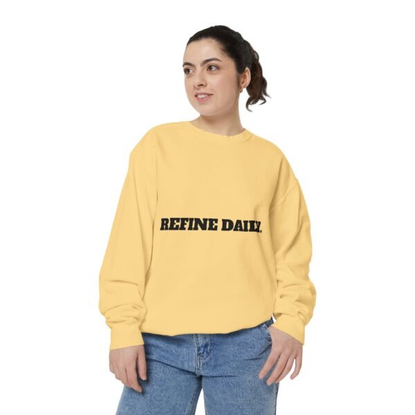 8854660900567824385_2048.jpeg Refine Daily Sweatshirt — Minimal Motivational Crewneck