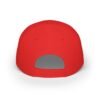 ahead embroidered low profile baseball cap – bold vintage lettering hat