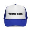 young boss trucker cap — 'young boss' face design