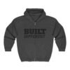 14378776241129344321_2048.jpeg Built Different Zip Hoodie — 'Built Different' Full-Zip Sweatshirt