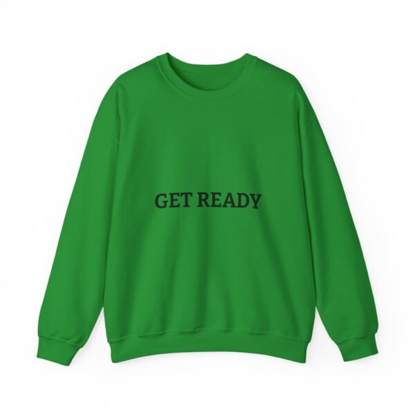 سويت شيرت برقبة دائرية جاهز - سويت شيرت عالي الجودة برسومات مميزة get ready crewneck sweatshirt — high quality graphic crewneck