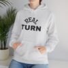 high premium real turn hoodie — "my turn to shine" graphic pullover