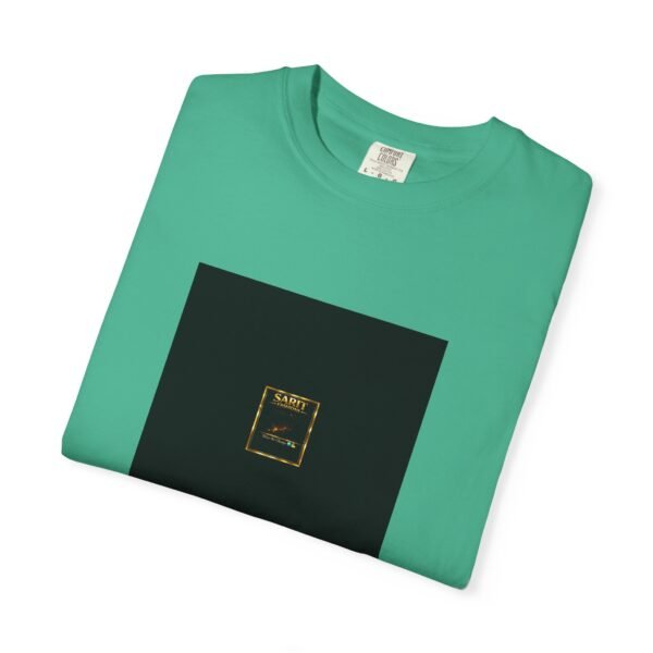 ESSENTIAL Gold Logo Luxury T-Shirt — SARIT Fashions Premium Garment-Dyed Tee