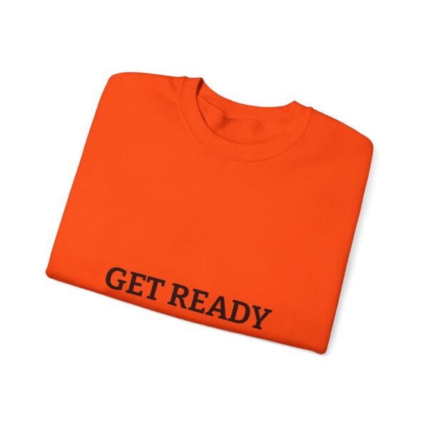 سويت شيرت برقبة دائرية جاهز - سويت شيرت عالي الجودة برسومات مميزة get ready crewneck sweatshirt — high quality graphic crewneck